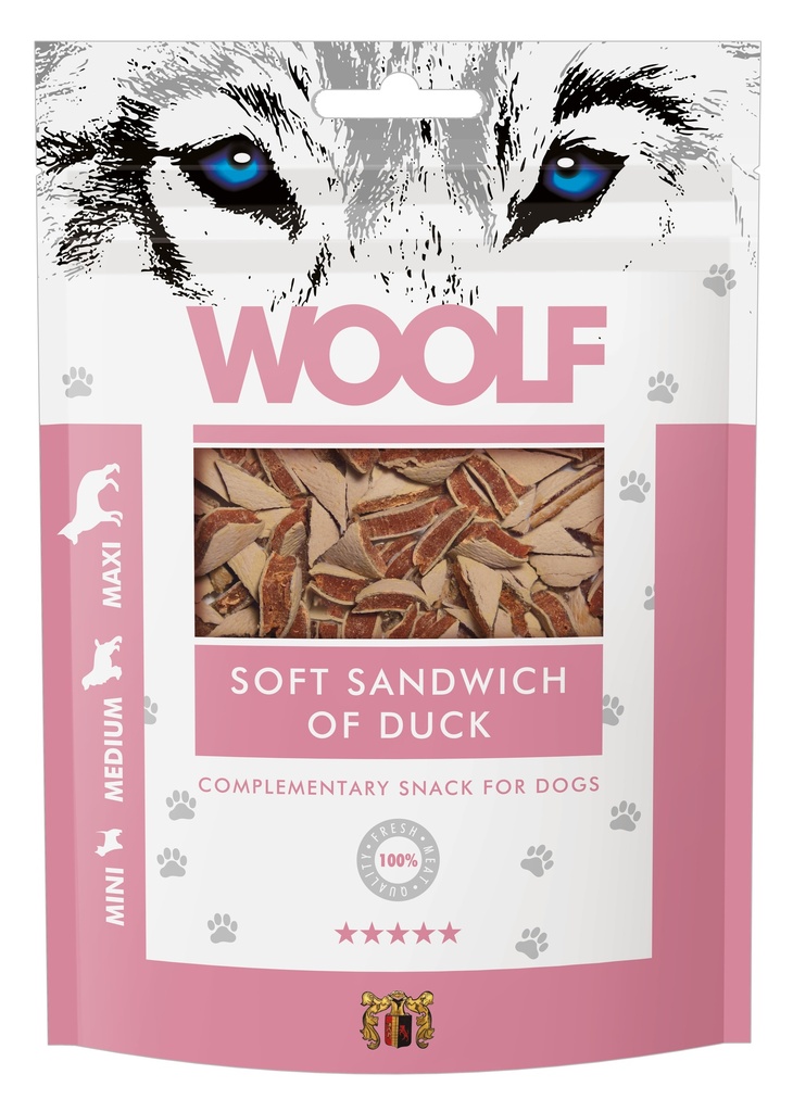 1011 - WOOLF Soft Sandwich of Duck