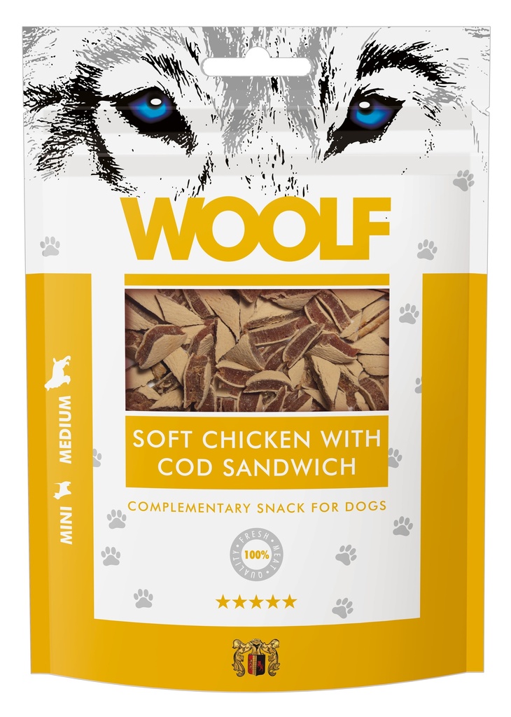 1014 - WOOLF Chicken with Cod Sandwich
