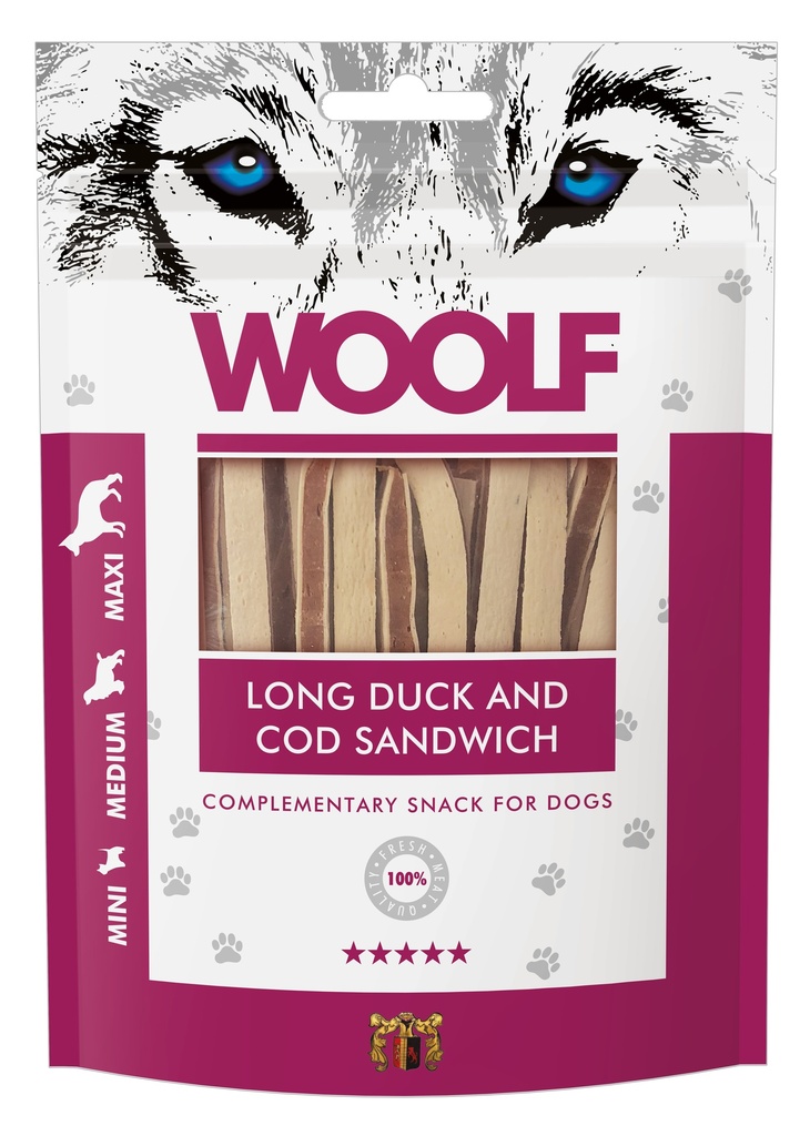 1019 - WOOLF Long Duck and Cod Sandwich
