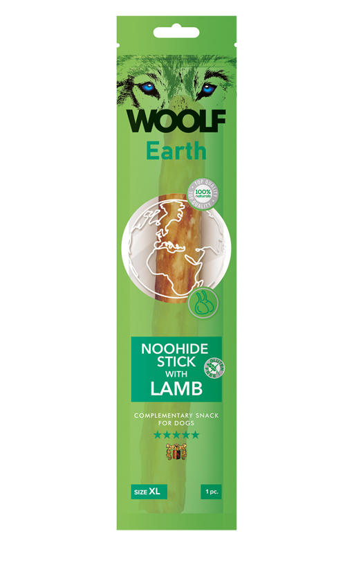 1050 - WOOLF Earth NOOHIDE XL Stick with Lamb