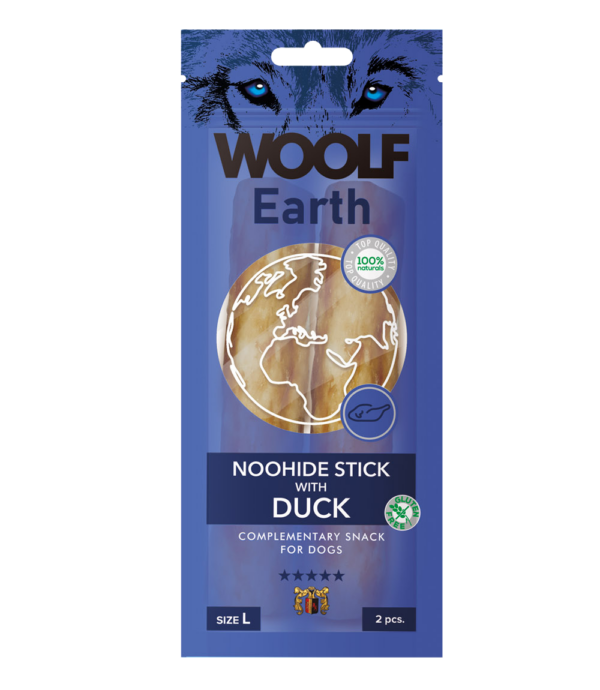 1059 - WOOLF Earth NOOHIDE L Stick with Duck