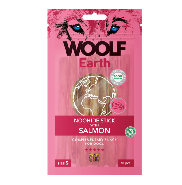 1069 - Woolf Earth NOOHIDE S Stick with Salmon