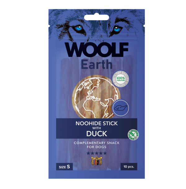 1071 - WOOLF Earth NOOHIDE S Stick with Duck