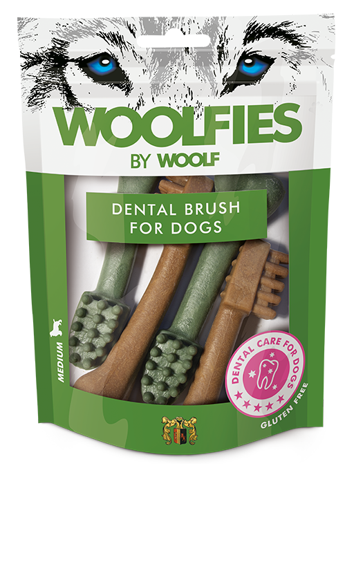 2004 - WOOLF Woolfies Medium Dental Brush M