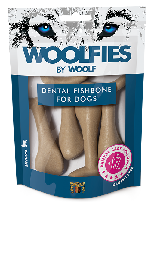 2005 - Woolfies Medium Dental Fishbone M