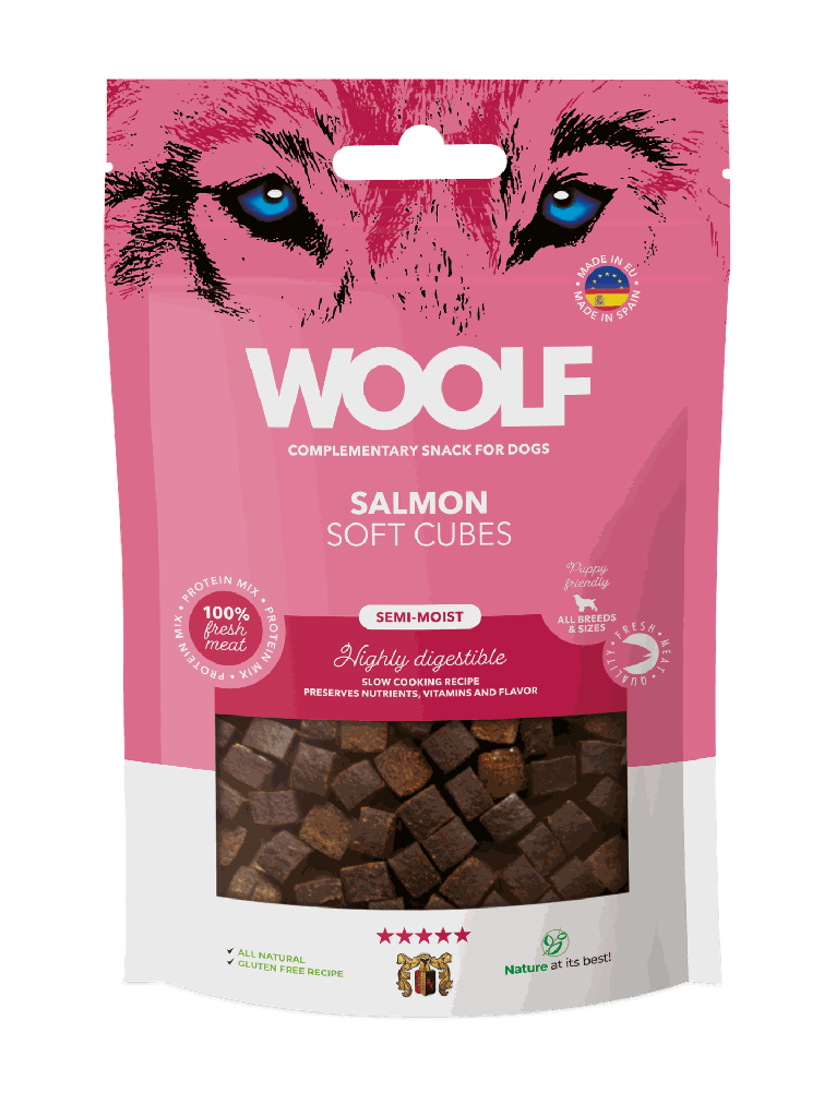 5006 - WOOLF Soft Cubes - Salmon