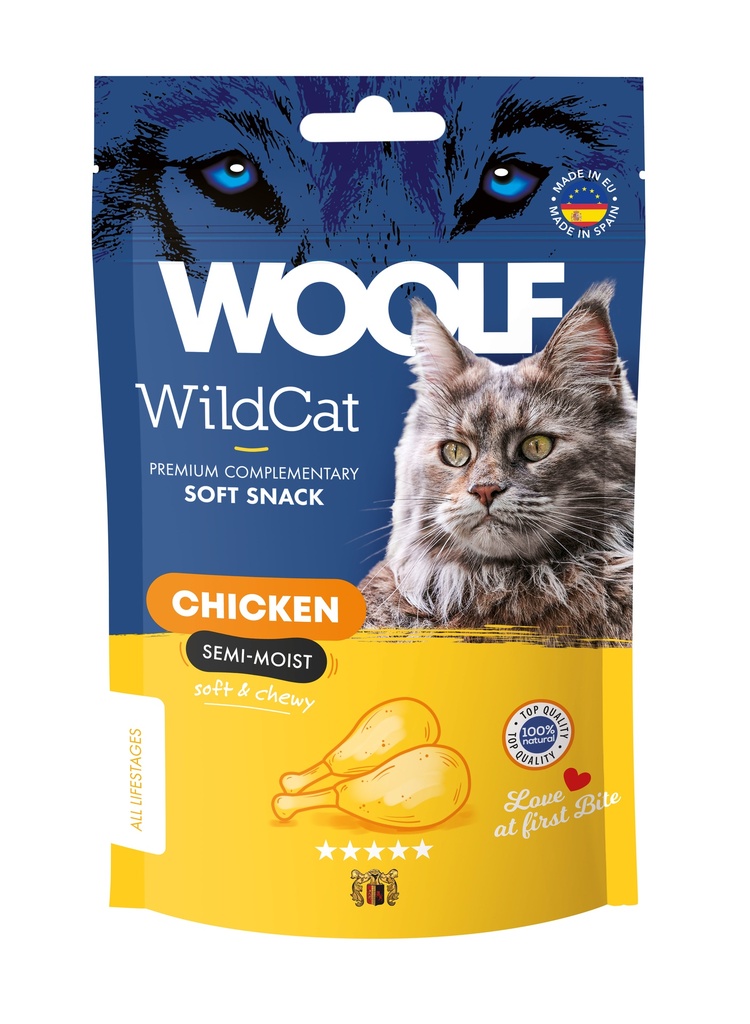 5102 - WOOLF WILDCAT Snacks - Chicken