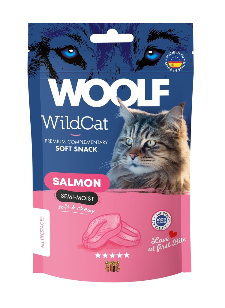 5104 - WOOLF WILDCAT Snacks - Salmon