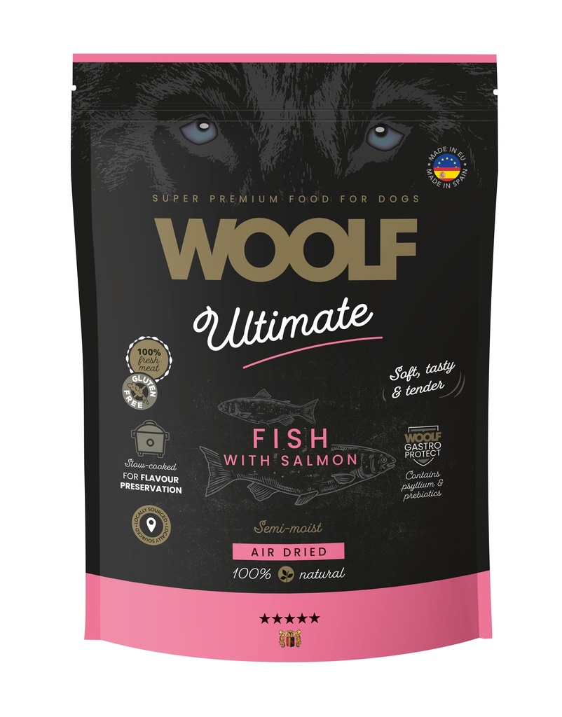 5503 - WOOLF ULTIMATE DOGFOOD - Fish with Salmon