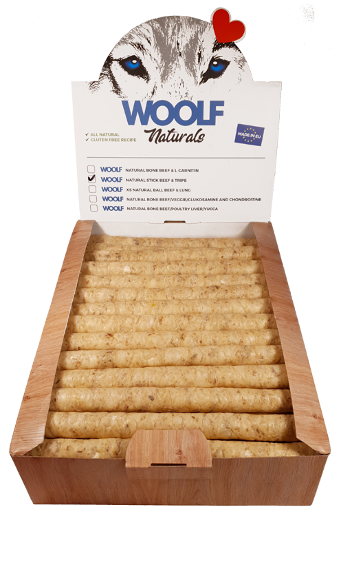 WFN309 - WOOLF Natural Stick Beef & Tripe