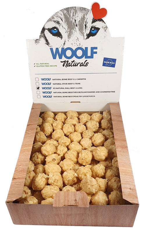 WFN359 - WOOLF Natural Ball Beef & Lung
