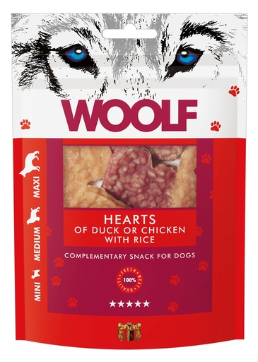 [1001] 1001 - WOOLF Hearts of Duck or Chicken with Rice