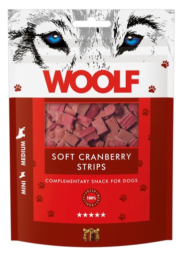 [1015] 1015 - WOOLF soft Cranberry strips