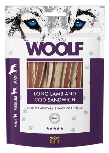 [1018] 1018 - WOOLF Long Lamb and Cod Sandwich