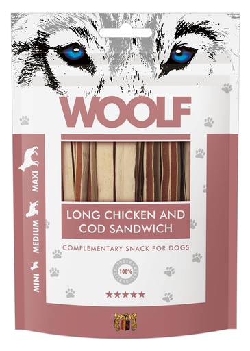 [1020] 1020 - WOOLF Long Chicken & Cod Sandwich