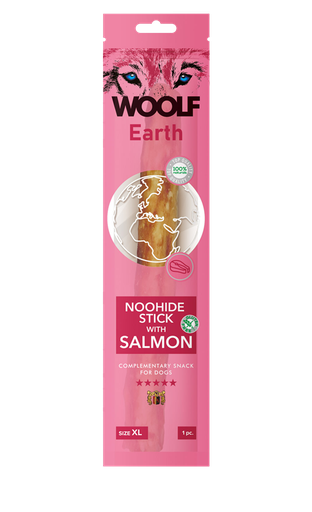 [1051] 1051 - WOOLF Earth NOOHIDE XL Stick with Salmon