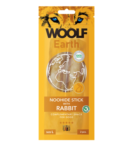 [1058] 1058 - WOOLF Earth NOOHIDE L Stick with Rabbit