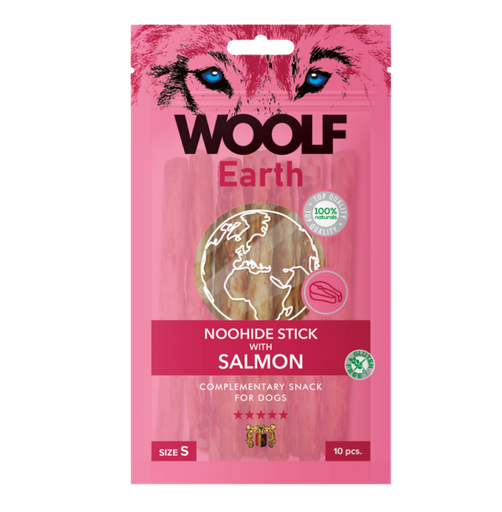 [1069] 1069 - WOOLF Earth NOOHIDE S Stick with Salmon