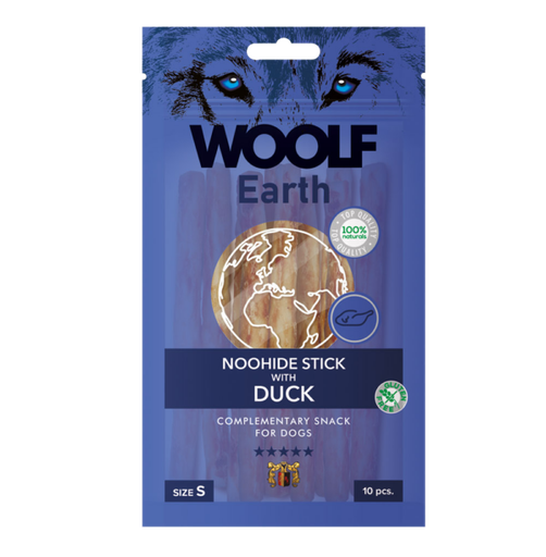 [1071] 1071 - WOOLF Earth NOOHIDE S Stick with Duck