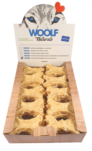 [WFN301A] WFN301A - WOOLF Natural Bone Beef, poultry liver & Yucca